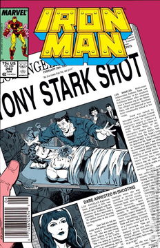 Variant Cover for Iron Man #243