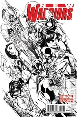 Variant Cover for New Warriors #1