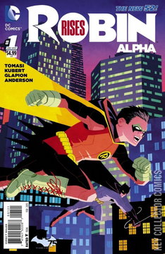 Variant Cover for Robin Rises: Alpha #1