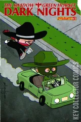 Variant Cover for The Shadow / Green Hornet: Dark Nights #5