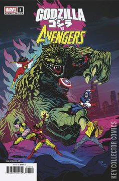 Variant Cover for Godzilla vs Avengers #1
