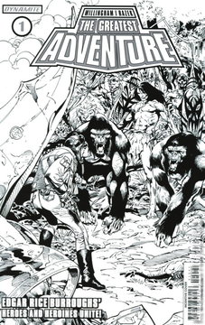 Variant Cover for The Greatest Adventure #1