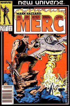 Variant Cover for Mark Hazzard: Merc #7