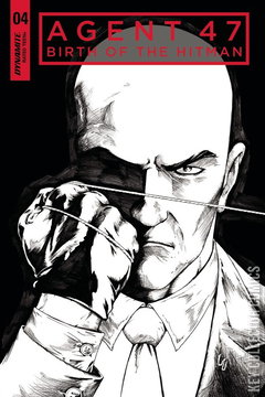 Variant Cover for Agent 47: Birth of the Hitman #4