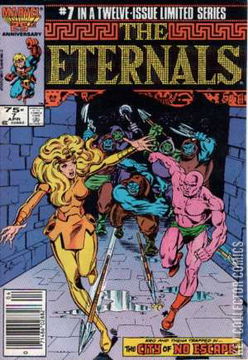 Variant Cover for Eternals #7