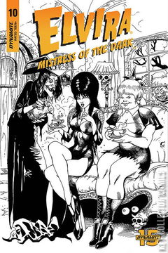 Variant Cover for Elvira: Mistress of the Dark #10