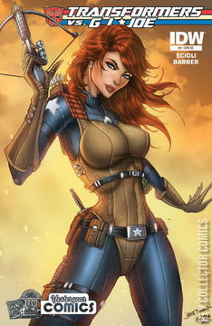 Variant Cover for Transformers vs. G.I. Joe #2