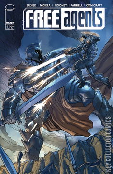 Variant Cover for Free Agents #1