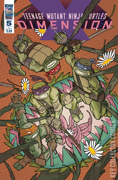 Variant Cover for Teenage Mutant Ninja Turtles: Dimension X #5