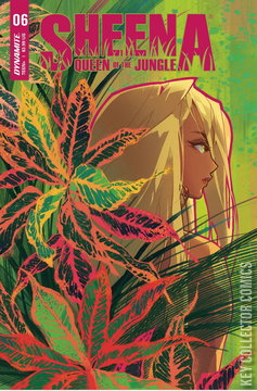 Variant Cover for Sheena, Queen of the Jungle #6