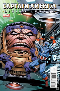 Variant Cover for Captain America: Living Legend #4
