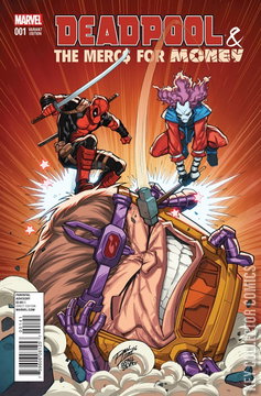 Variant Cover for Deadpool and the Mercs for Money #1