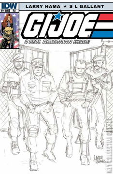 Variant Cover for G.I. Joe: A Real American Hero #185