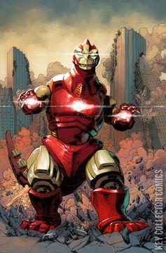 Variant Cover for Godzilla Destroys the Marvel Universe #3