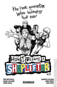 Variant Cover for How I Became A Shoplifter #1