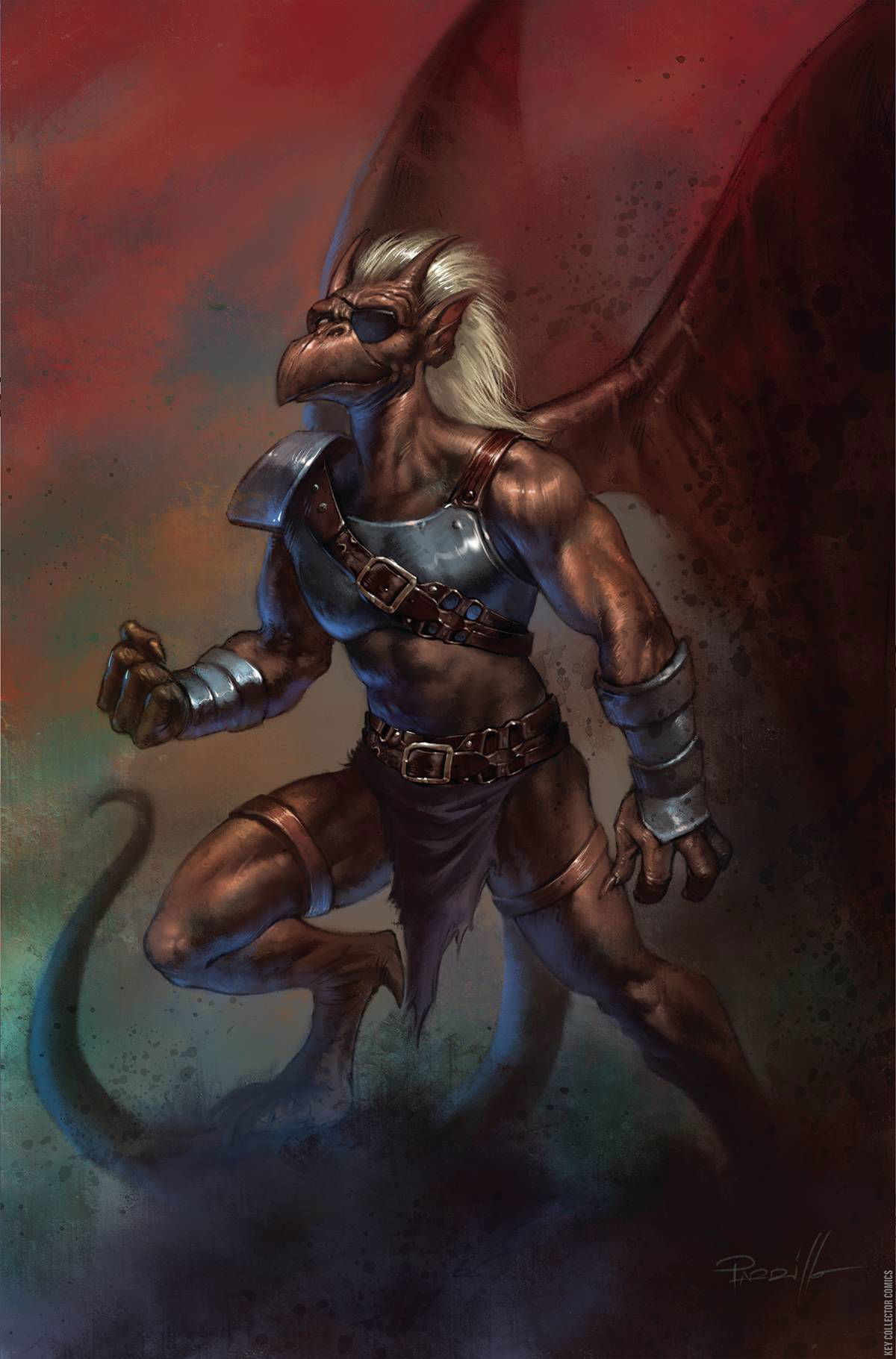 Cover art for Gargoyles #4 