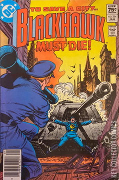 Variant Cover for Blackhawk #254