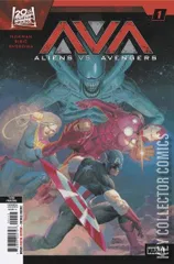 Variant Cover for Aliens vs. Avengers #1