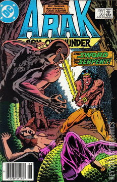 Variant Cover for Arak, Son of Thunder #36