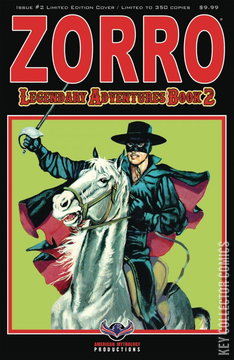 Variant Cover for Zorro Legendary Adventures Book 2 #2