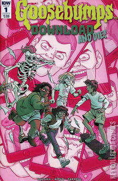 Variant Cover for Goosebumps: Download and Die #1