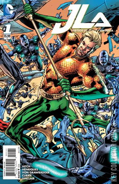 Variant Cover for Justice League of America #1