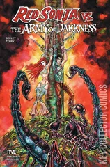 Variant Cover for Red Sonja vs. The Army of Darkness #5