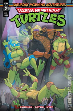 Variant Cover for Teenage Mutant Ninja Turtles: Saturday Morning Adventures #2