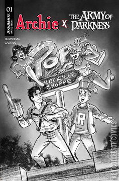Variant Cover for Archie x The Army of Darkness #1