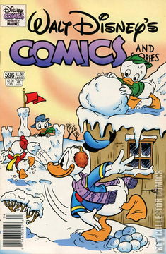 Variant Cover for Walt Disney's Comics and Stories #596