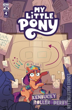 Variant Cover for My Little Pony: Kenbucky Roller Derby #4