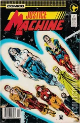 Variant Cover for Justice Machine #2