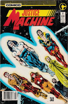 Variant Cover for Justice Machine #2