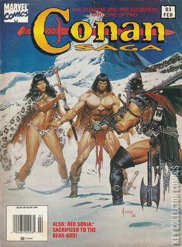 Variant Cover for Conan Saga, The #83