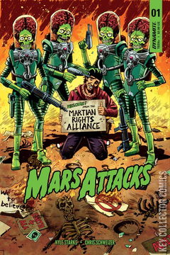 Variant Cover for Mars Attacks #1