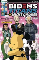 Variant Cover for Biden's Titans vs. Mickey Mouse #1