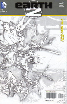 Variant Cover for Earth 2 #0