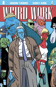 Variant Cover for Weird Work #2