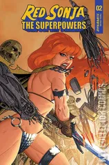 Variant Cover for Red Sonja: The Superpowers #2