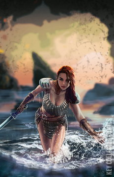 Variant Cover for Invincible Red Sonja #9