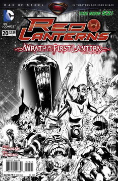 Variant Cover for Red Lanterns #20