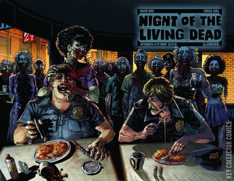 Variant Cover for Night of the Living Dead: Aftermath #12