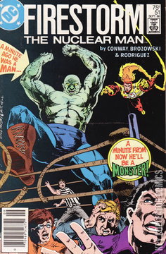 Variant Cover for Firestorm the Nuclear Man #51