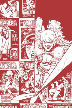 Variant Cover for Vampirella / Red Sonja #2