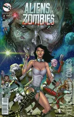 Cover for Aliens vs. Zombies #2