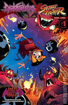 Variant Cover for Darkstalkers x Street Fighter: Dark Love #1