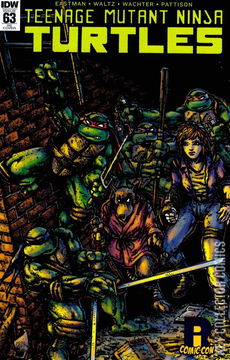 Variant Cover for Teenage Mutant Ninja Turtles #63