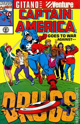 Captain America Goes to War Against Drugs