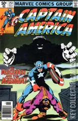Variant Cover for Captain America #251