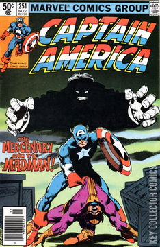 Variant Cover for Captain America #251